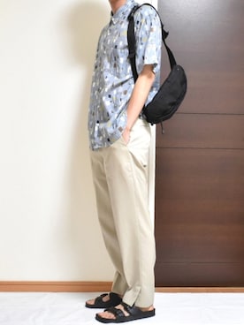 「chapter world（チャプターワールド）のアイテム」を使った、kaasuke🐾さん（メンズ・179cm）の春コーディネート