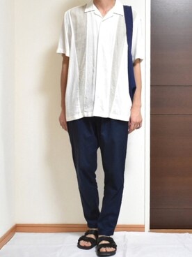 「chapter world（チャプターワールド）のアイテム」を使った、kaasuke🐾さん（メンズ・179cm）の春コーディネート