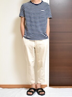 「chapter world（チャプターワールド）のアイテム」を使った、kaasuke🐾さん（メンズ・179cm）の春コーディネート