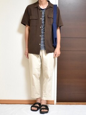 「chapter world（チャプターワールド）のアイテム」を使った、kaasuke🐾さん（メンズ・179cm）の夏コーディネート