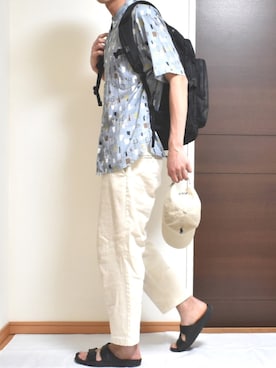 「chapter world（チャプターワールド）のアイテム」を使った、kaasuke🐾さん（メンズ・179cm）の夏コーディネート