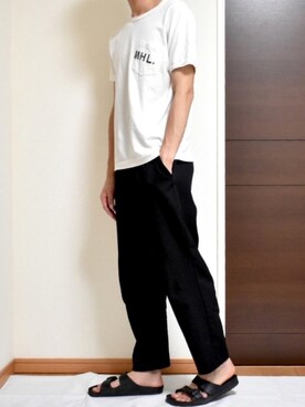 「chapter world（チャプターワールド）のアイテム」を使った、kaasuke🐾さん（メンズ・179cm）の夏コーディネート