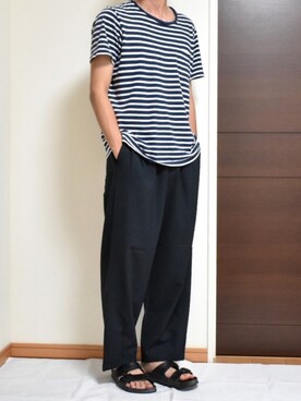 「chapter world（チャプターワールド）のアイテム」を使った、kaasuke🐾さん（メンズ・180cm）の夏コーディネート