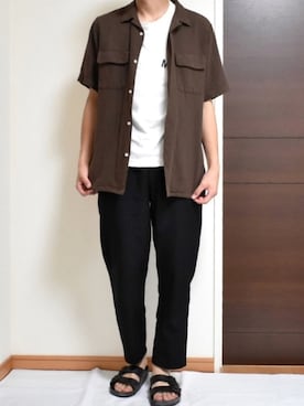 kaasukeさん（メンズ・180cm）の夏コーディネート
