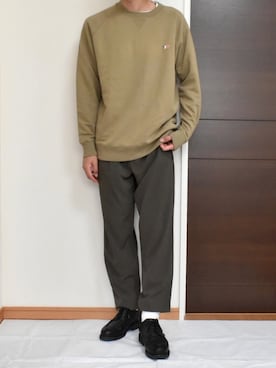 「アイテム（その他シューズ）」を使った、kaasuke🐾さん（メンズ・180cm）の秋コーディネート