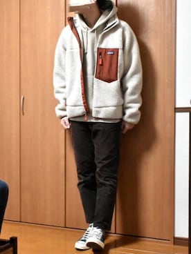 kaasukeさん（メンズ・180cm）の冬コーディネート