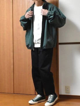 「Ralph Lauren」｜「アイテム（スラックス）」を使った、kaasuke🐾さん（メンズ・180cm）の冬コーディネート