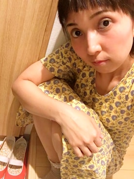 「くつした」｜「アイテム（ワンピース/ドレス）」を使った、さいとうみきさん（レディース・157cm）の夏コーディネート