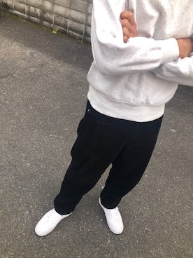 「コードュロイパンツ」｜shobuさん（メンズ・174cm）の秋コーディネート