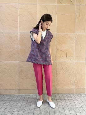 村上智子さんのコーディネート