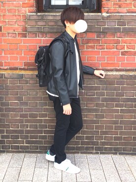 かけるさん(メンズ・175cm)の春コーディネート