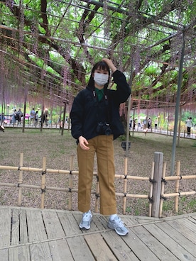 「NIKE ACG（ナイキエィシージー）のアイテム（その他アウター）」を使った、ほたるさん（レディース・161cm）の春コーディネート
