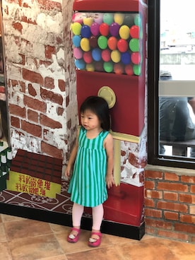 「NET（ネット）のアイテム（パンツ）」を使った、Rainy Gungさん（レディース・90cm）の夏コーディネート