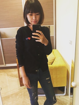 「mamafashion」｜「アイテム（ジャケット/アウター）」を使った、Rainy Gungさん（レディース・170cm）の冬コーディネート