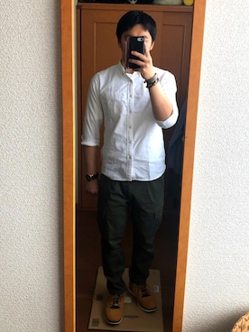 「BUTTERO（ブッテロ）のアイテム（アクセサリー）」を使った、masaさん（メンズ・170cm）の春コーディネート