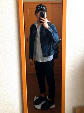 「平成最後のWEARISTAセンバツ」｜「アイテム（デニムジャケット）」を使った、masaさん（メンズ・170cm）の春コーディネート
