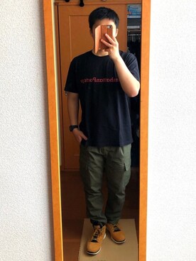 「G-SHOCK」｜「アイテム（ブーツ）」を使った、masaさん（メンズ・170cm）の夏コーディネート