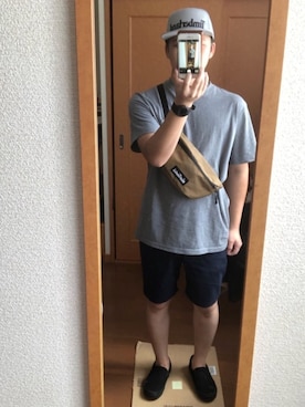 「Timberland（ティンバーランド）のアイテム（キャップ）」を使った、masaさん（メンズ・170cm）の秋コーディネート