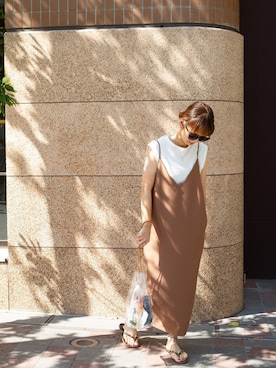 「ALLUMER（アリュメール）のアイテム」を使った、Women’s STAFFさん（レディース・161cm）の夏コーディネート