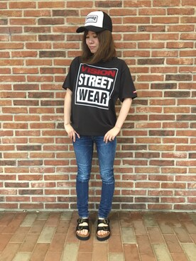 Rina Nakaguroさん（レディース・155cm）の春コーディネート