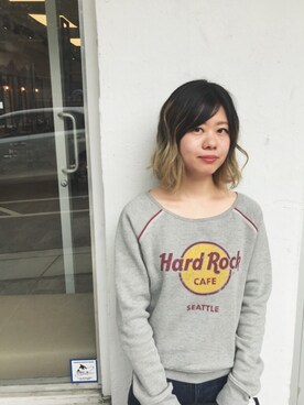 Rina Nakaguroさんの（Hard Rock Cafe | ハードロックカフェ）を使ったコーディネート