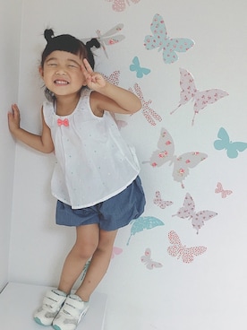 ottiii//9歳さん（キッズ・100cm）の夏コーディネート