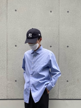 「韓国好きな人と繋がりたい」｜「アイテム（キャップ）」を使った、1_996__さん（メンズ・175cm）の春コーディネート