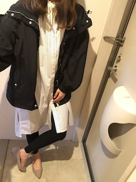 「アイテム（シャツワンピース）」を使った、saki.さん（レディース・164cm・20代）の春コーディネート