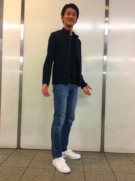 「アイテム（ブルゾン）」を使った、こーさん（メンズ・180cm・30代）の秋コーディネート