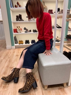 「AZUL（アズール）のアイテム」を使った、musashikosugiさん（レディース・153cm）の秋コーディネート