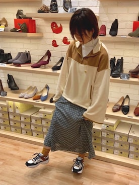 「ORTR（オーアールティーアール）のアイテム」を使った、musashikosugiさん（レディース・160cm）の秋コーディネート