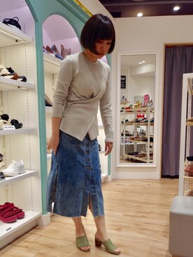 「COQULE（コクレ）のアイテム」を使った、musashikosugiさん（レディース・160cm）の春コーディネート