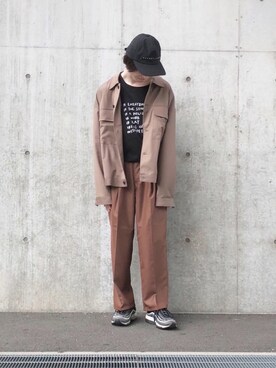 カズヤさん（メンズ・170cm）の秋コーディネート