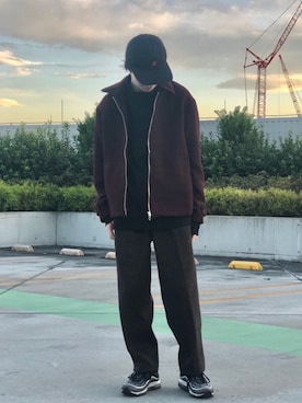 カズヤさん（メンズ・170cm）の秋コーディネート