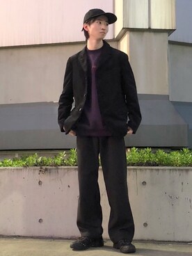 カズヤさん（メンズ・170cm）の冬コーディネート