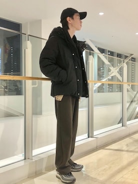 カズヤさん（メンズ・170cm）の冬コーディネート