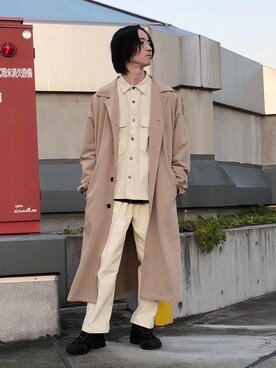 カズヤさん（メンズ・170cm）の冬コーディネート