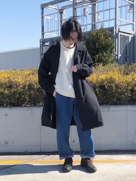 カズヤさん（メンズ・170cm）の冬コーディネート