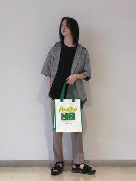 カズヤさん（メンズ・170cm）の夏コーディネート