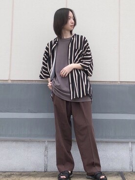 カズヤさん（メンズ・170cm）の夏コーディネート