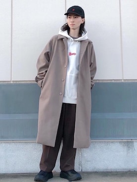 カズヤさん（メンズ・170cm）の冬コーディネート