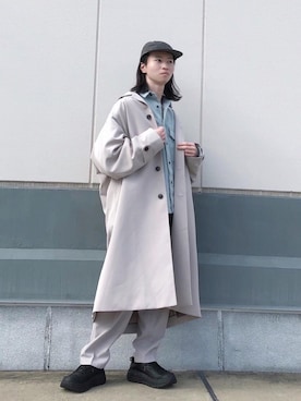 カズヤさん（メンズ・170cm）の冬コーディネート