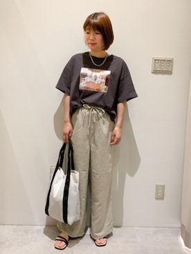 「101匹わんちゃん」｜「アイテム（パンツ）」を使った、mrimri9994さん（レディース・159cm）の夏コーディネート