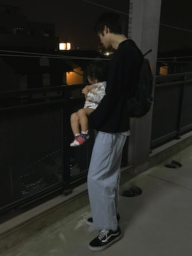 よっしーDAKARAツイスターズ証券吉村さん(メンズ・185cm)の春コーディネート