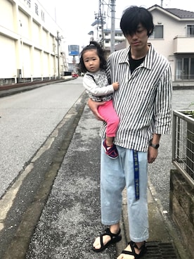 よっしーDAKARAツイスターズ証券吉村さん（メンズ・185cm）の秋コーディネート