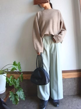 「Sybilla（シビラ）のアイテム」を使った、megumins1126さん（レディース・161cm）の秋コーディネート