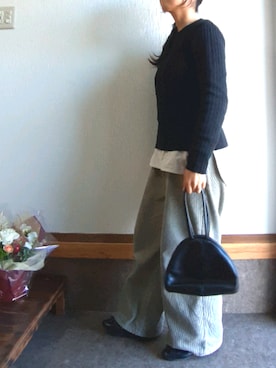 「Sybilla（シビラ）のアイテム」を使った、megumins1126さん（レディース・161cm）の冬コーディネート