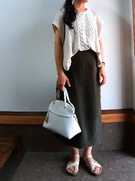 「ARCOPEDICO（アルコペディコ）のアイテム」を使った、megumins1126さん（レディース・161cm）の夏コーディネート