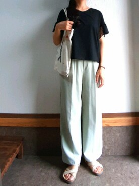 「ARCOPEDICO（アルコペディコ）のアイテム」を使った、megumins1126さん（レディース・161cm）の夏コーディネート