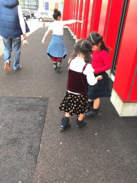 Ⓜ︎in♪♪さん（キッズ・130cm）の冬コーディネート